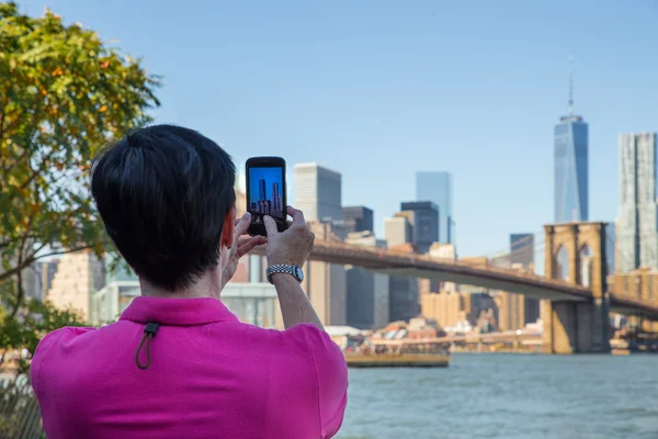 Brooklyn Bridge Park Nyc — Zdjęcie stockowe