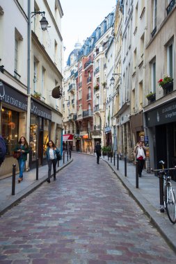 Latin Quarter Paris France clipart