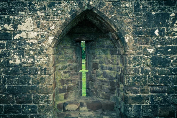 Arrowslit em Castelo — Fotografia de Stock