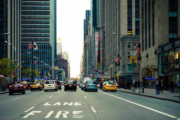 Femte avenue nyc — Stockfoto