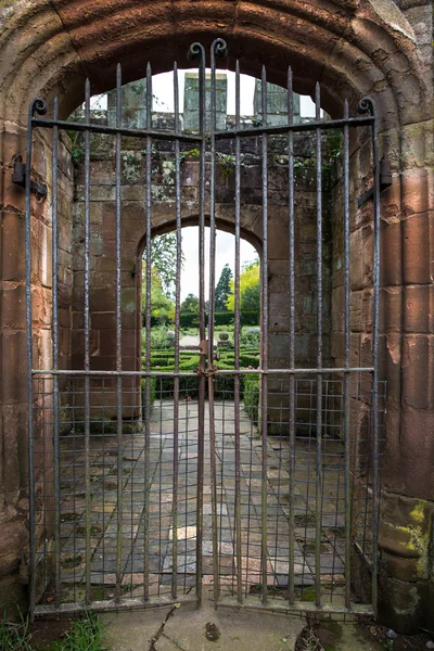 Slottet gates — Stockfoto