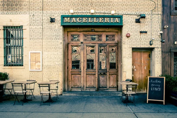 Meatpacking District Restaurant NYC — Stock Photo, Image