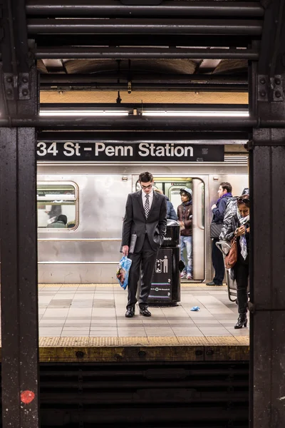Penn station di New York — Foto Stock