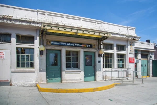 Metrô de Brooklyn Ny — Fotografia de Stock