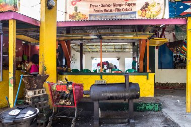 Gıda durmak El Yunque yağmur ormanları Porto Riko