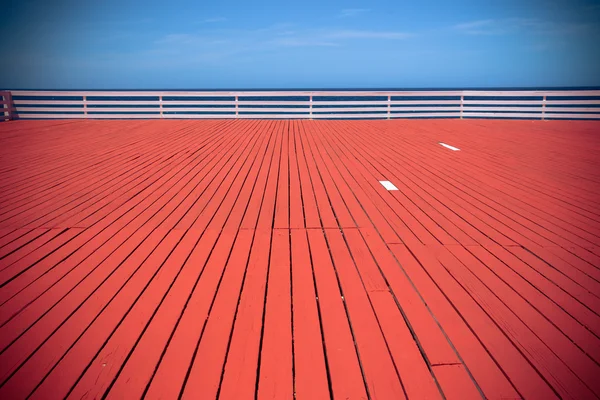 Cubierta roja — Foto de Stock