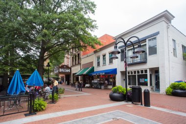Şehir merkezinde alışveriş merkezi Charlottesville