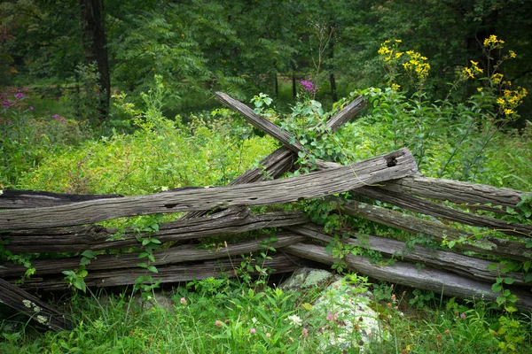 Venkovský plot — Stock fotografie