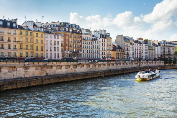 De rivier Seine Parijs — Stockfoto