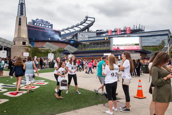 Estadio Gillette de una dirección — Foto de Stock