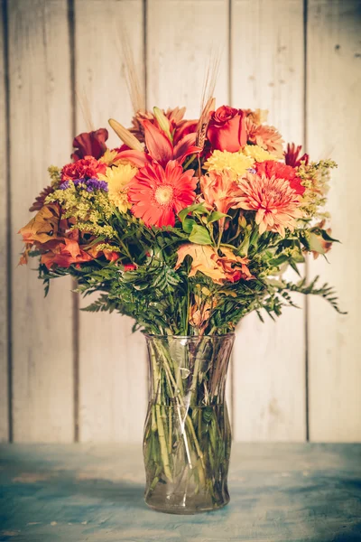 Herfst bloemen regeling — Stockfoto