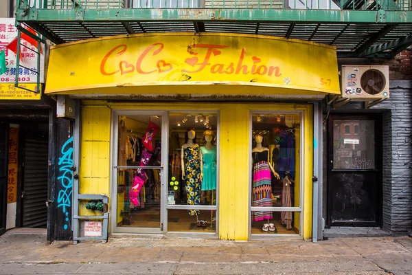 Chinatown Nyc Storefront — Stockfoto