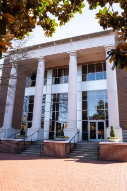 Nashville Tennessee 'den tarihi Belmont Üniversitesi manzarası