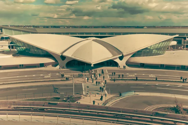 Edifício do aeroporto de TWA estilo retro — Fotografia de Stock