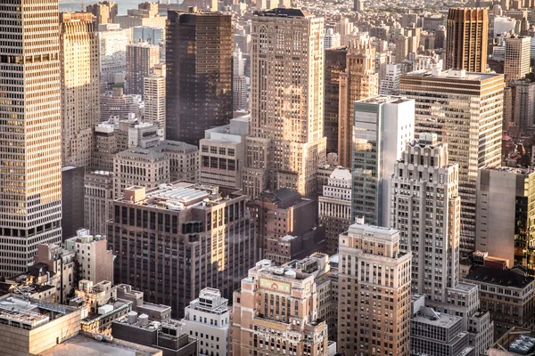 Nova Iorque edifícios da cidade — Fotografia de Stock