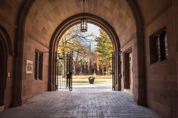 Porta da Universidade de Yale — Fotografia de Stock