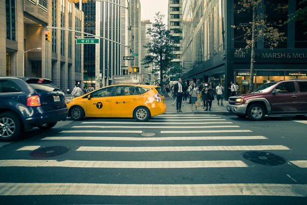 NYC Street scéna — Stock fotografie