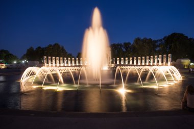 World War II Memorial Washington DC clipart