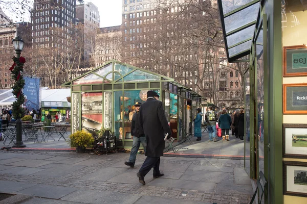 Bryant Park NYC Navidad —  Fotos de Stock