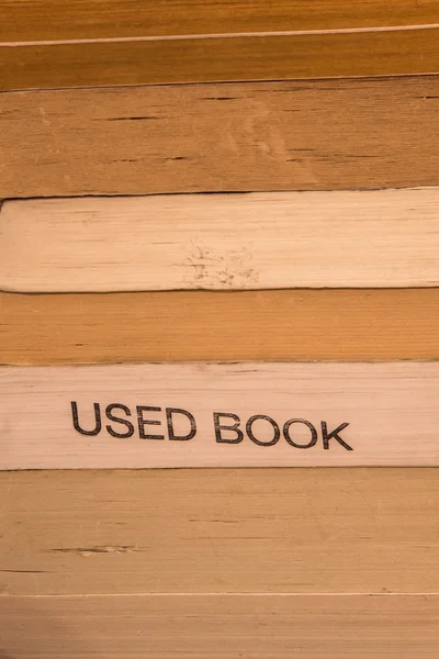 Papel de livros usados — Fotografia de Stock