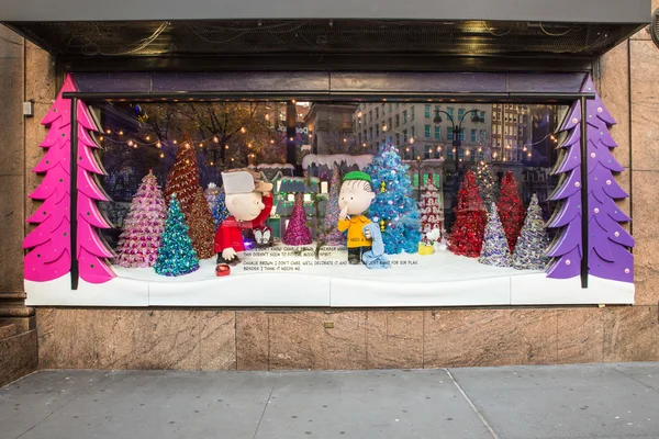 Macy's Christmas Nyc — Zdjęcie stockowe