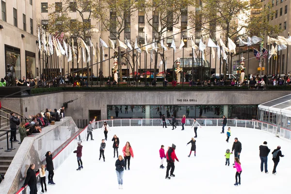 Rockefeller Center NYC Navidad —  Fotos de Stock