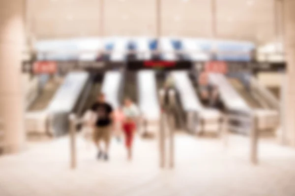 Escalera desenfoque estación — Foto de Stock