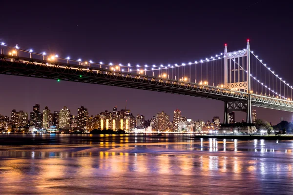 Мост 59-й улицы Нью-Йорка — стоковое фото