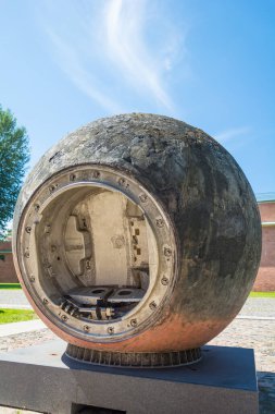 Aziz PETERSBURG, RUSSIA - 11 Temmuz 2016: Uzay gemisi: 