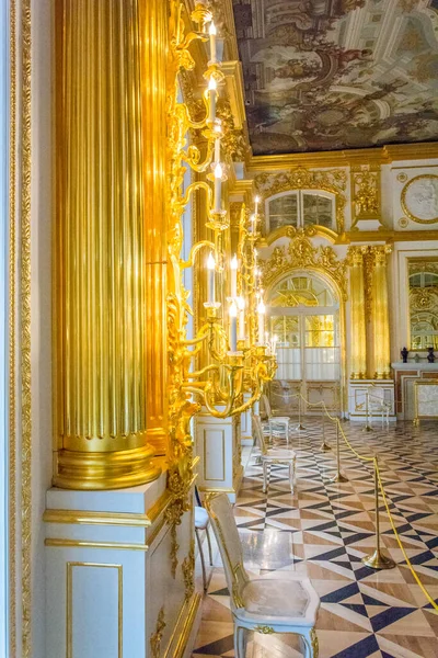 Petersburg Oroszország Május 2017 Grand Catherine Palace Hivatalos Nyári Rezidencia Stock Fotó