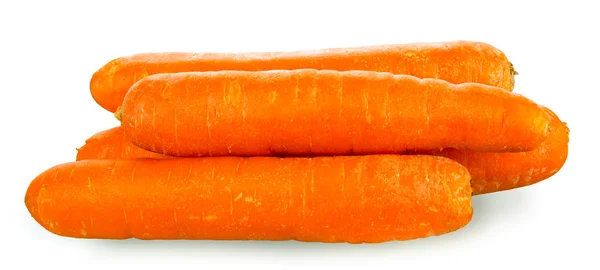 Carrots isolated over white background — Stock Photo, Image