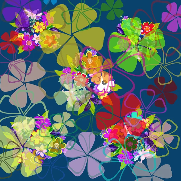 Blumen abstrakt schönen Hintergrund — Stockfoto