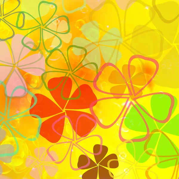 Blumen abstrakt schönen Hintergrund — Stockfoto