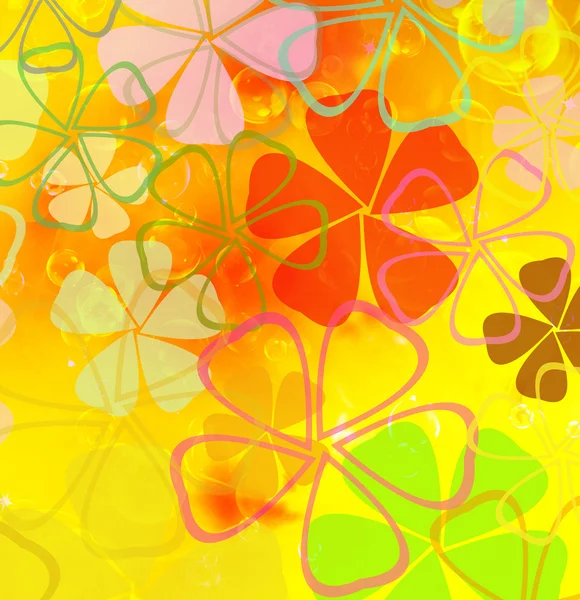 Flowers abstract background — Stock Photo, Image