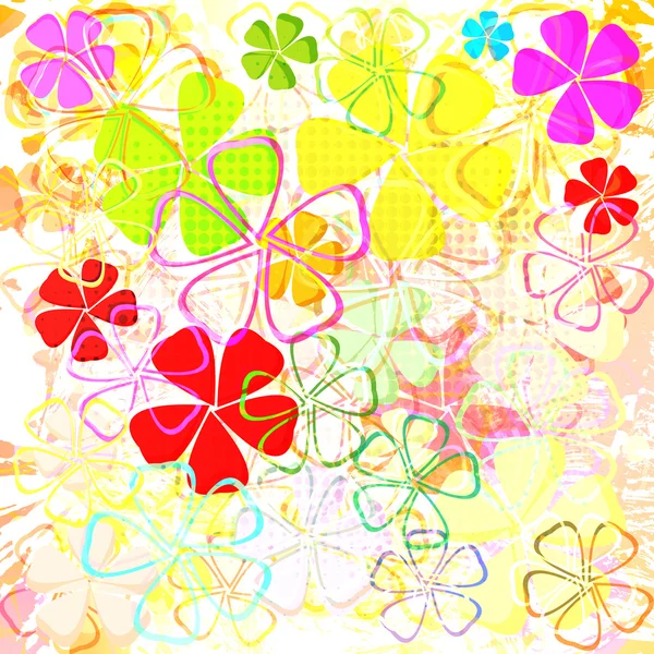 Flowers pattern background — Stock Photo, Image