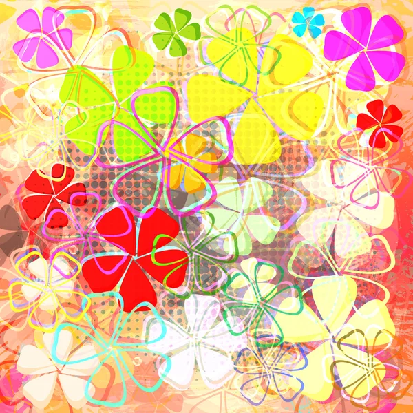 Flowers pattern background — Stock Photo, Image