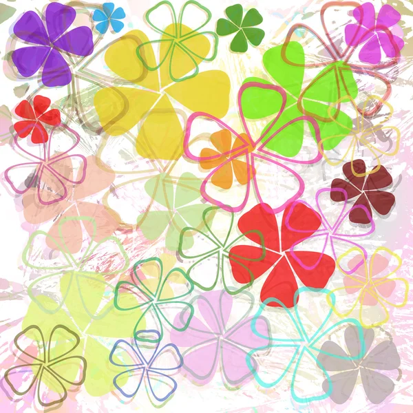 Blumen Muster Hintergrund — Stockfoto