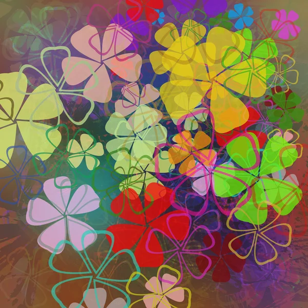 Flowers pattern background — Stock Photo, Image