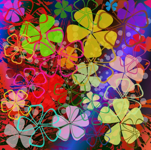 Flowers pattern background — Stock Photo, Image