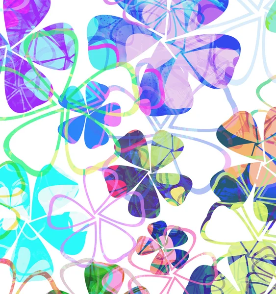 Florales abstraktes Muster — Stockfoto