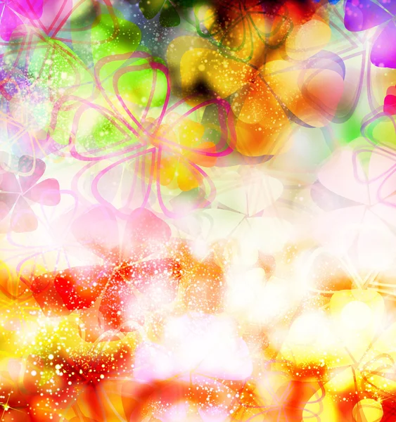 Floral abstract pattern — Stock Photo, Image