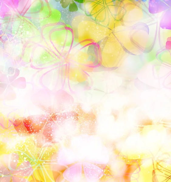 Floral abstract pattern — Stock Photo, Image