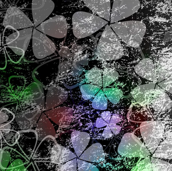 Bloemen abstract achtergrond — Stockfoto