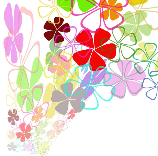 Flowers abstract background — Stock Photo, Image