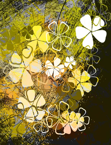 美しい花の抽象的な背景 — ストック写真