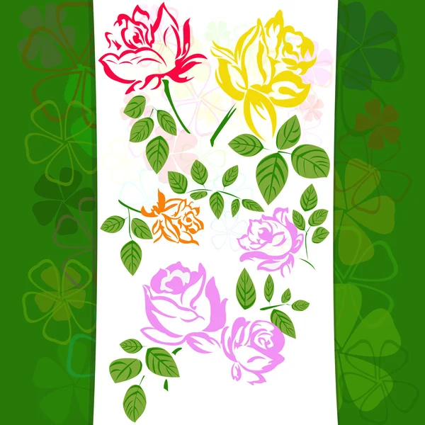 çiçek gül desen arka plan