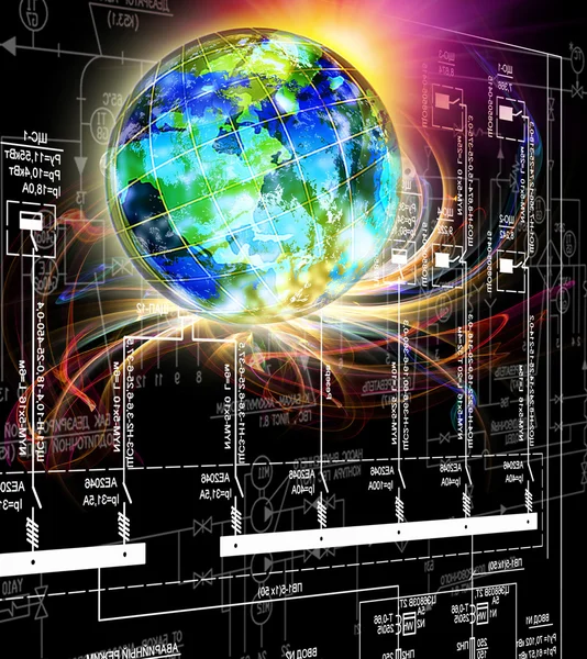 Innowacyjne technologie przemysłowe — Zdjęcie stockowe