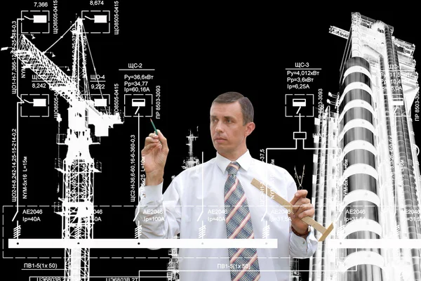 Byggnader Civilingenjörsexamen — Stockfoto