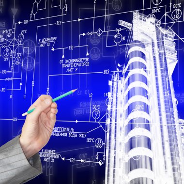 Mühendisliği endüstriyel inşaat teknolojisi