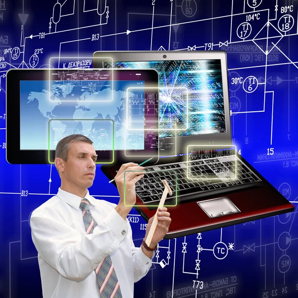 Computers technology — Stock Photo, Image